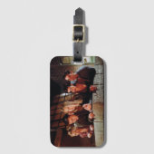 フレンド™ |バルコニーの集団 ラゲッジタグ (正面縦)