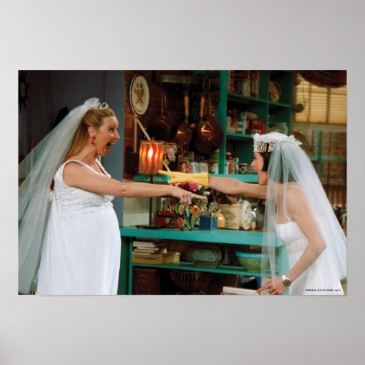 フレンド™ |フォエベとモニカ結婚のドレス ポスター (正面)