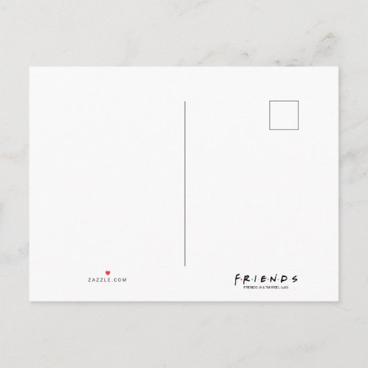 フレンド™ |フォエベチビ（小さくかわいく書いた感じ） インビテーションポストカード (裏面)