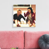 フレンド™ |フォエベ&モニカWaxing Legs キャンバスプリント (インサイチュ (リビング))