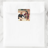 フレンド™ |フォエベ&モニカWaxing Legs スクエアシール (バッグ)