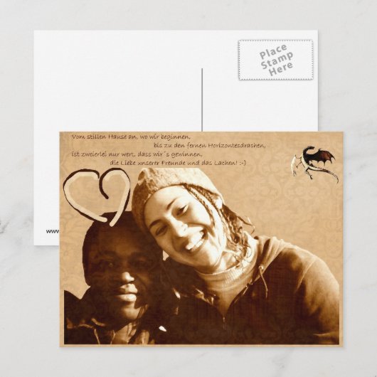 フレンド ポストカード (正面/裏面)