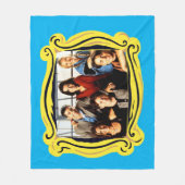 フレンド™ |モニカのアパートに座ってキャスト フリースブランケット (正面)