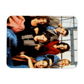 フレンド™ |モニカのアパートに座ってキャスト マグネット (横)