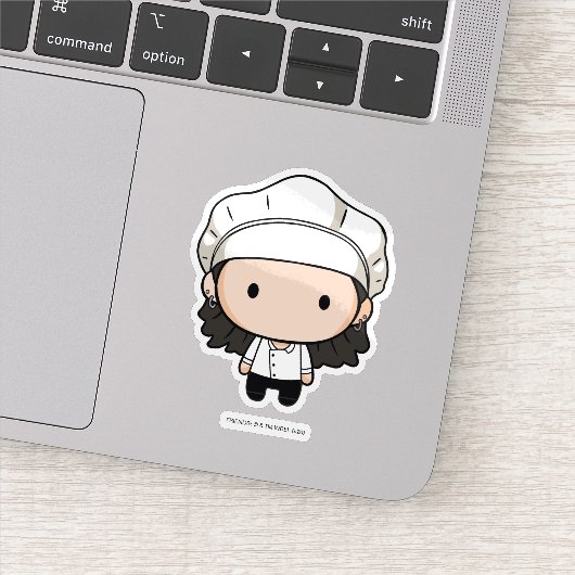 フレンド™ |モニカチビ(小さくかわいく書いた感じ) シール (詳細)