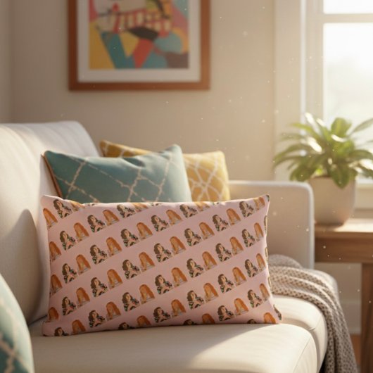 フレンド ランバークッション