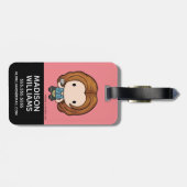 フレンド™ |レイチェルチビ(小さくかわいく書いた感じ) ラゲッジタグ (裏面横)