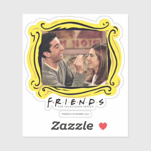 フレンド™ |ロスがレイチェルのメイクアップをする シール (シート)