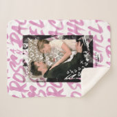 フレンド™ |ロスとレイチェルのハート シェルパブランケット (正面(横))