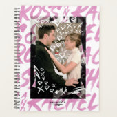 フレンド™ |ロスとレイチェルのハート プランナー手帳 (正面)