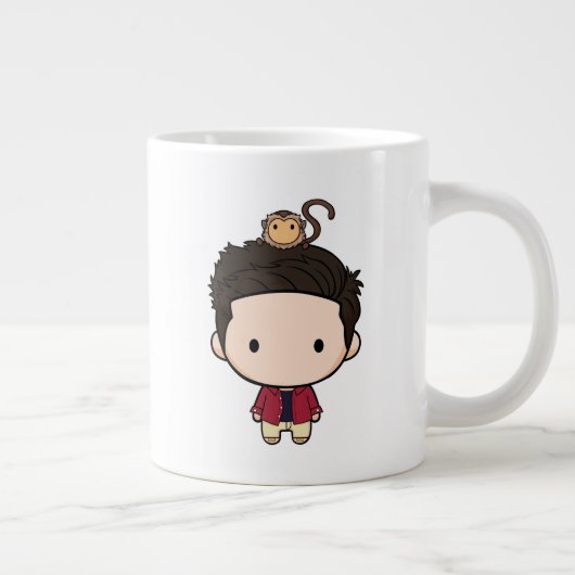 フレンド™ |ロスチビ(小さくかわいく書いた感じ) ジャンボコーヒーマグカップ (右)