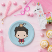 フレンド™ |ロスチビ（小さくかわいく書いた感じ） ペーパープレート (パーティー)