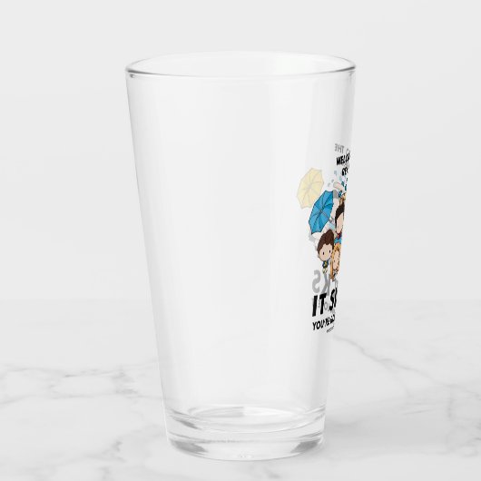 フレンド™ |世界のチビ（小さくかわいく書いた感じ）実在へようこそ タンブラーグラス (右)