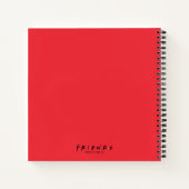 フレンド™ |世界のチビ（小さくかわいく書いた感じ）実在へようこそ ノートブック (裏面)