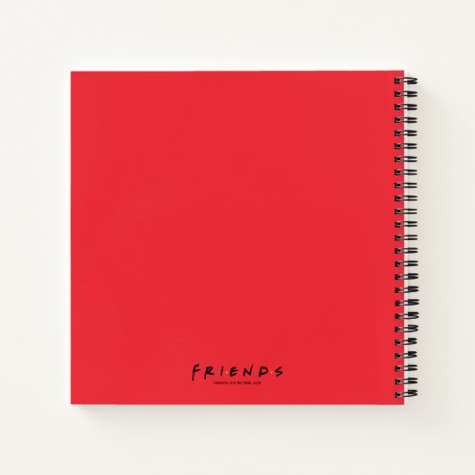 フレンド™ |世界のチビ（小さくかわいく書いた感じ）実在へようこそ ノートブック (裏面)