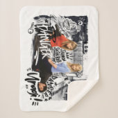 フレンド™ 危険！うなぎ！ シェルパブランケット (正面)