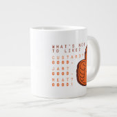 フレンド™ |気に入らないこと ジャンボコーヒーマグカップ (正面右)