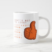 フレンド™ |気に入らないこと ジャンボコーヒーマグカップ (右)