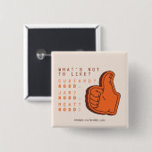 フレンド™ |気に入らないこと 缶バッジ (正面&裏面)