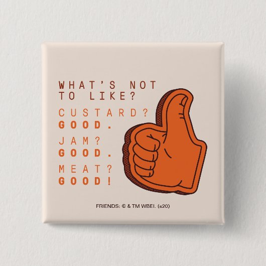 フレンド™ |気に入らないこと 缶バッジ (正面)