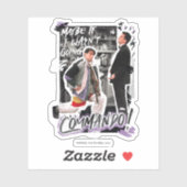 フレンド™ |私もしはコマンド行かなかった! シール (シート)