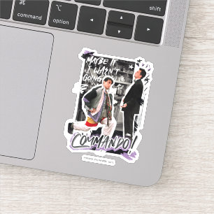 フレンド™  私もしはコマンド行かなかった！ シール