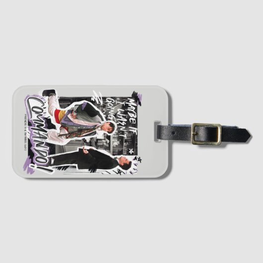 フレンド™ |私もしはコマンド行かなかった! ラゲッジタグ (正面横)