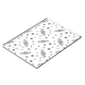 フレンド™ | Central Perkコーヒー水の色パターン ノートブック (左側)