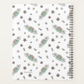 フレンド™ | Central Perkコーヒー水の色パターン プランナー手帳 (裏面)