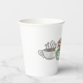 フレンド™ | Central Perk水彩ロゴ 紙コップ (正面)