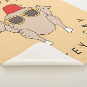 フレンド™ | Happy Turkey Day シェルパブランケット (3/4)