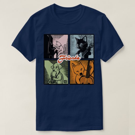 フレンド Tシャツ (デザイン正面)