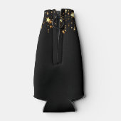 フレンドBFFフォトパーティーブラック金ゴールド ボトルクーラー (裏面)