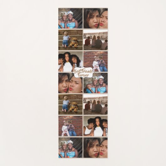 フレンドDIY 6写真オンタンBFFモダン ヨガマット (正面)