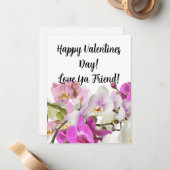 フレンドValentinesフラットノートカード ノートカード (正面/裏面インサイチュ)