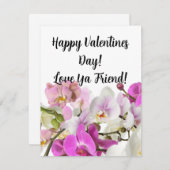 フレンドValentinesフラットノートカード ノートカード (正面/裏面)