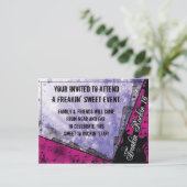 フレーキンロッキン16誕生日 招待状 (スタンド正面)