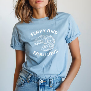 フレークィーで素敵なフランスクロワッサン Tシャツ