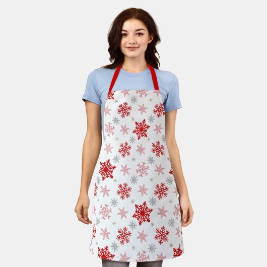 フレークエプロン エプロン (着用した状態)