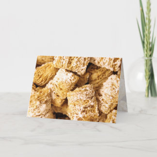 フレーク状の小麦 カード