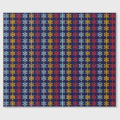 フレーク~転がギフトのラッピング紙の色の変化 ラッピングペーパー (フラット)