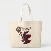 フレーザークランバッジジャンボトート ラージトートバッグ (正面)