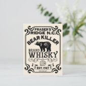 フレーザーズリッジウィスキー ポストカード (スタンド正面)