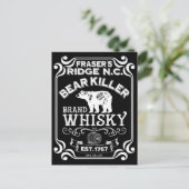 フレーザーズリッジウィスキー ポストカード (スタンド正面)