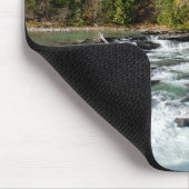 フレーザー川、自然撮影 マウスパッド (コーナー)