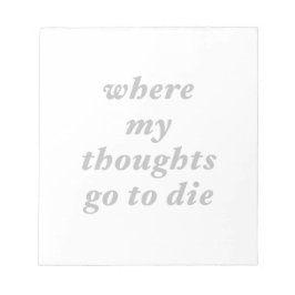 フレーズおもしろい ノートパッド