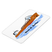 フレーターマークW.バーカー磁石 マグネット (左側)