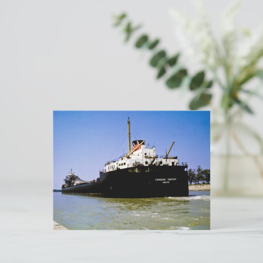 フレーター離れ・カナディアン・センチュリー ポストカード (スタンド正面)