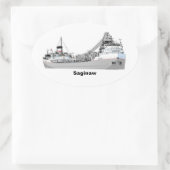 フレーター・サギノー 楕円形シール (バッグ)