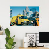 フレートライナースプリンターバン#9 ポスター (ホームオフィス)